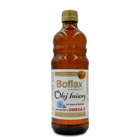 BOFLAX Olej Lniany 500 ml Do Diety dr Budwig