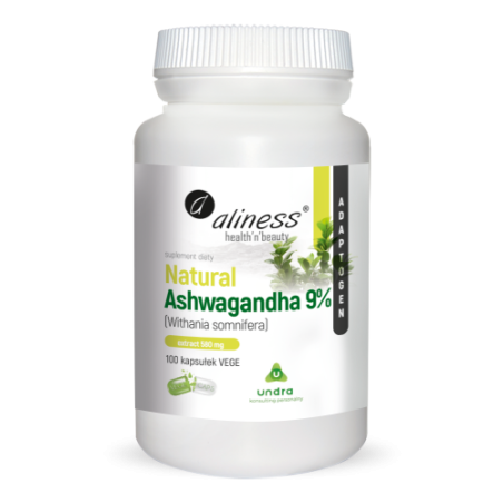 Natural Ashwagandha 580 mg 9%