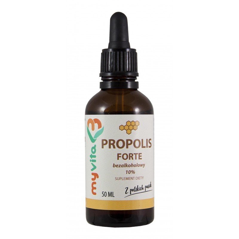 Propolis Bezalkoholowe Krople 10%